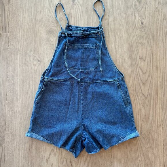 Amazon | Oversized overalls | Denim | M - Picture 1 of 6